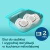 Smoczki Canpol 6-18 niebieskie 2szt