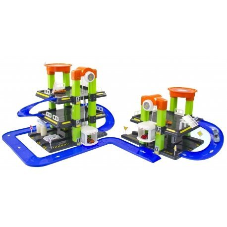 MOCHTOYS NOWOCZESNY MEGA GARAŻ 2+3 POZIOMY PARKING