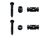 Komplet docisków strun GOTOH RG15/30 (BK)