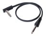 Kabel patch ROCKBOARD Flat Black TRS S/A (40cm)