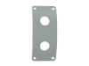 Płytka na 2 gniazda jack VPARTS JP-17 (CR)