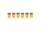 Tulejki strun do gitary 6str VPARTS VSF-015 (GD)