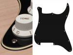 Pickguard bez otworów BOSTON ST-300 (BC)