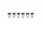 Tulejki strun do gitary 6str VPARTS VSF-015 (CR)