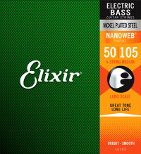 Struny do basu ELIXIR Nickel Plated (50-105) 