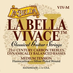 Struny LA BELLA Vivace Carbon Medium Tension