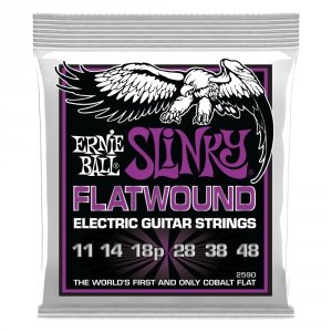Struny ERNIE BALL 2590 Cobalt Flatwound (11-48)