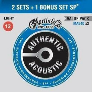 MARTIN Authentic Phosphor MA540 (12-54) 3pack