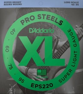 Struny D'ADDARIO ProSteels EPS220 (40-95)