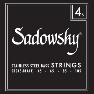 Struny SADOWSKY Black Stainless (45-105)