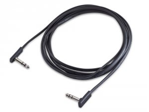 Kabel patch ROCKBOARD Flat Black TRS (300cm)