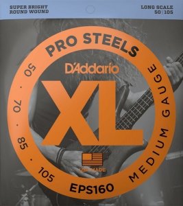 Struny D'ADDARIO ProSteels EPS160 (50-105)