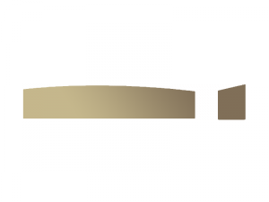 Siodełko szyjki HOSCO NNB-11 43x8x6,5 (mosiądz)