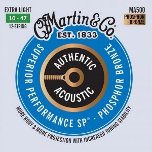 Struny MARTIN Authentic Phosphor MA500 (10-47) 12s