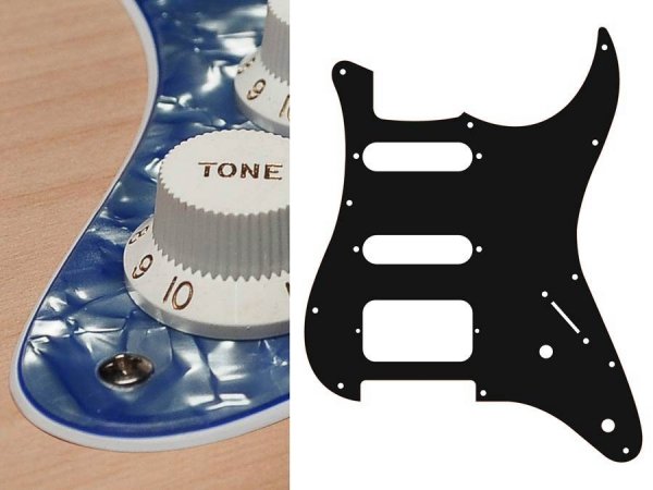 Pickguard SSH BOSTON ST-322 (PV)
