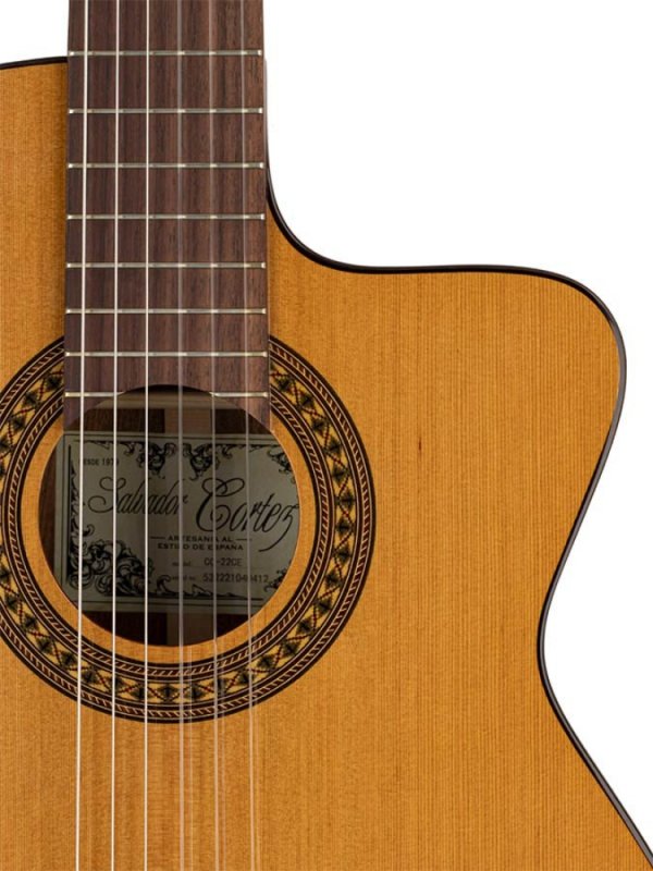 Gitara elektro-klasyczna SALVADOR CORTEZ CC-22CE