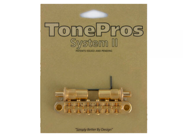 Mostek tune-o-matic 6,3mm TONEPROS TPFA (GD)