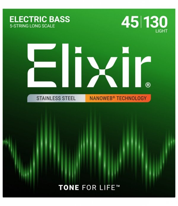 Struny do basu ELIXIR Nickel Plated (45-105)