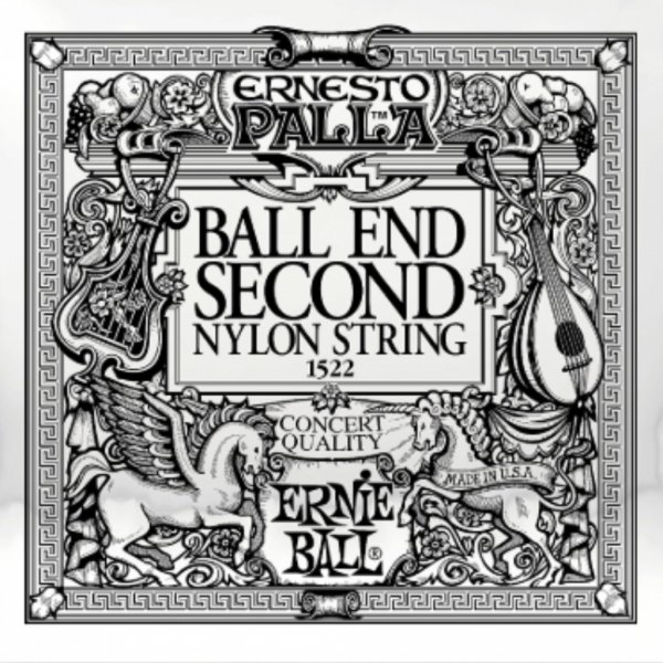 Pojedyncza struna ERNIE BALL Ball End Black B2
