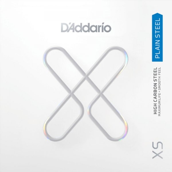 Pojedyncza struna D'ADDARIO XS Plain steel 010