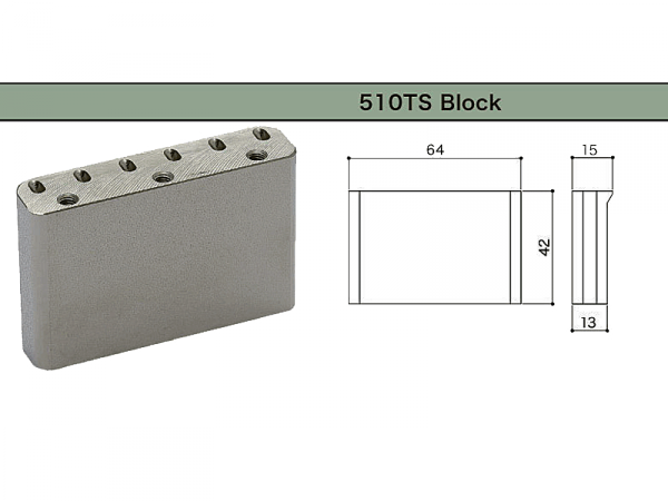 Tremolo GOTOH 510TS-SF2 stalowy blok 42mm (GD)