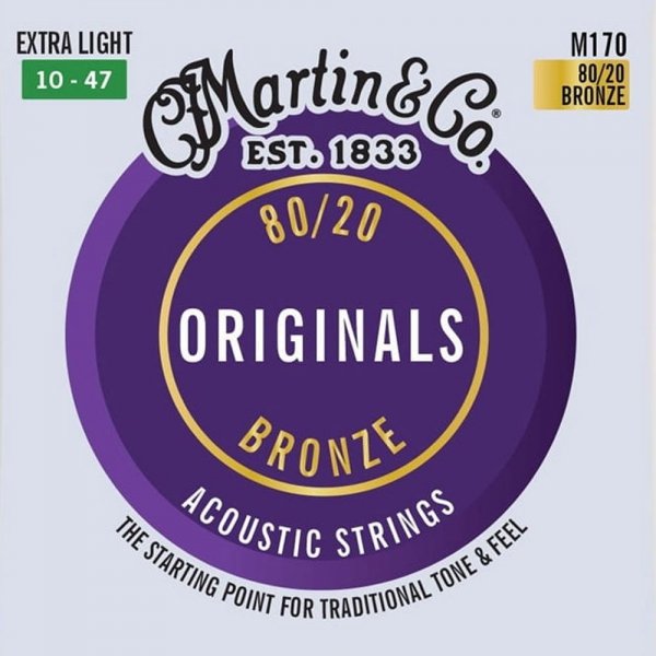 Struny MARTIN Originals Bronze M170 (10-47)