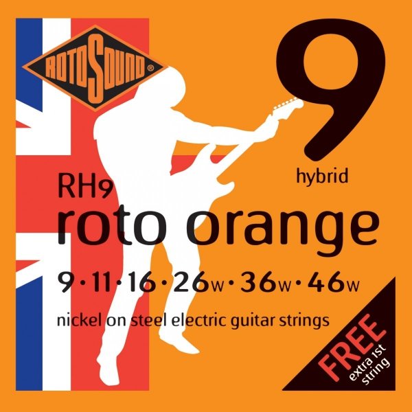 Struny ROTOSOUND Roto Orange RH9 (9-46)