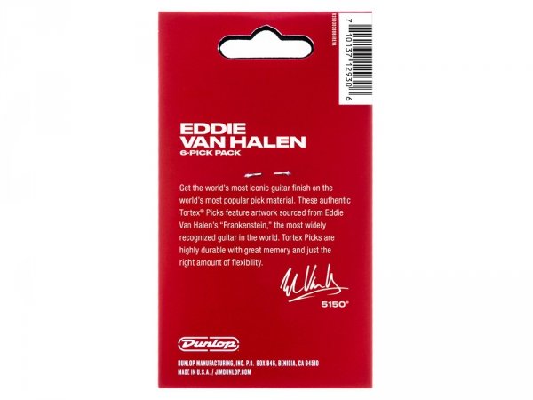 Kostki DUNLOP EVH Tortex Frankenstein 0,73