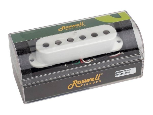ROSWELL STK50 S-Style Noiseless Stack (WH)