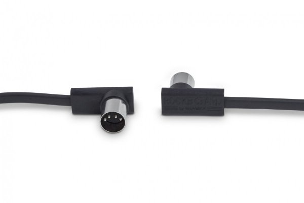 Płaski kabel MIDI ROCKBOARD Flat BK (5m)