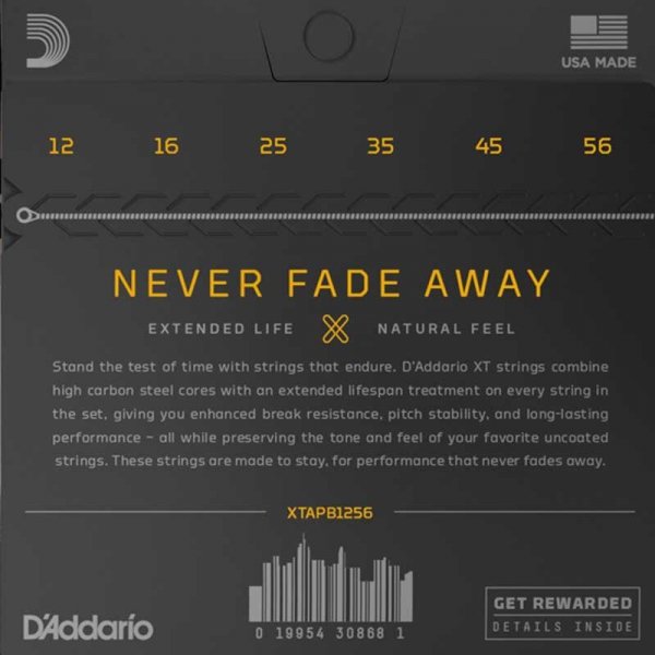 Struny D'ADDARIO XTA Phosphor Bronze (12-56)