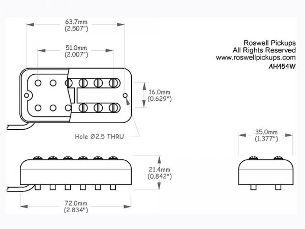 ROSWELL FLT Vintage Filltertron (N, neck)