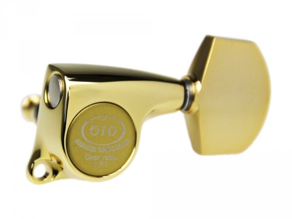 Klucze do gitary GOTOH SGL510Z-A01 (GD,3+3)