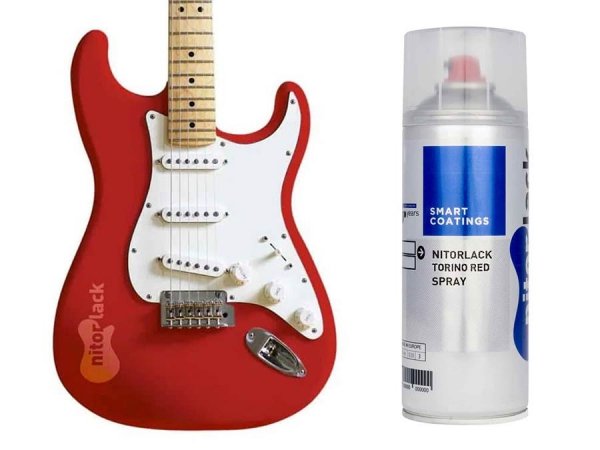 Lakier nitrocelulozowy NITORLACK (Torino Red)