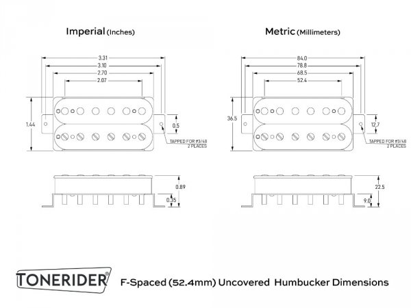 TONERIDER Octane F-spaced (RZ, bridge)