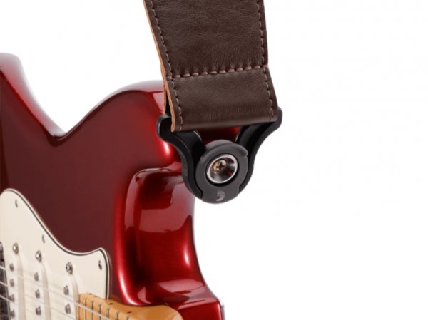Pasek skórzany D'ADDARIO Auto Lock 7,62cm Brown