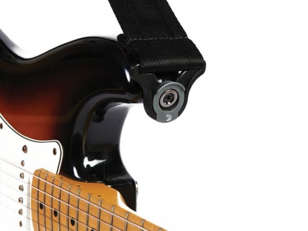 Pasek gitarowy D'ADDARIO Auto Lock Black