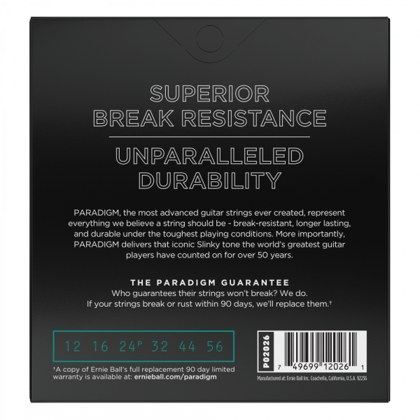 Struny ERNIE BALL 2026 Paradigm Slinky (12-56)