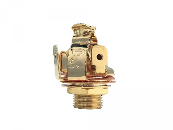 Gniazdo jack stereo 6,3mm PURE TONE (GD)