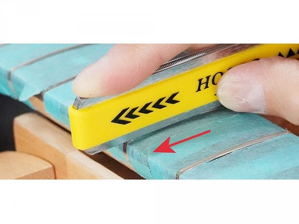 Dwustronny pilnik do progów HOSCO H-FF3HC (R-3mm)