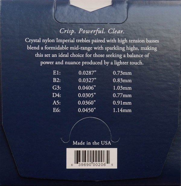 Struny AUGUSTINE Imperial Blue Medium/High