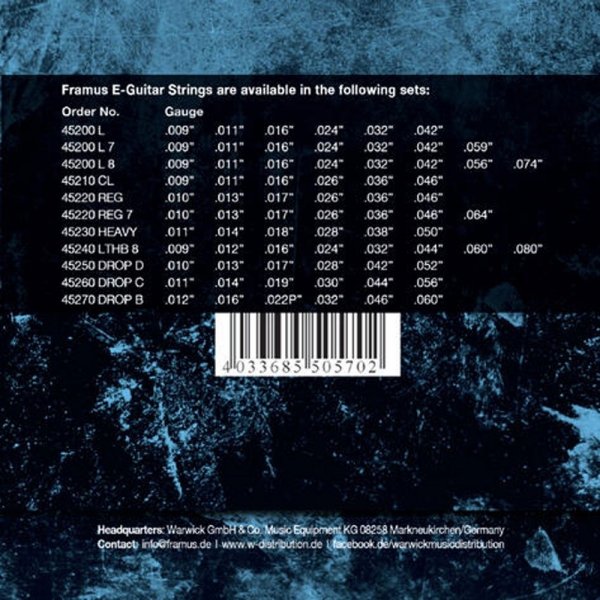 Struny FRAMUS Blue Label (11-50)