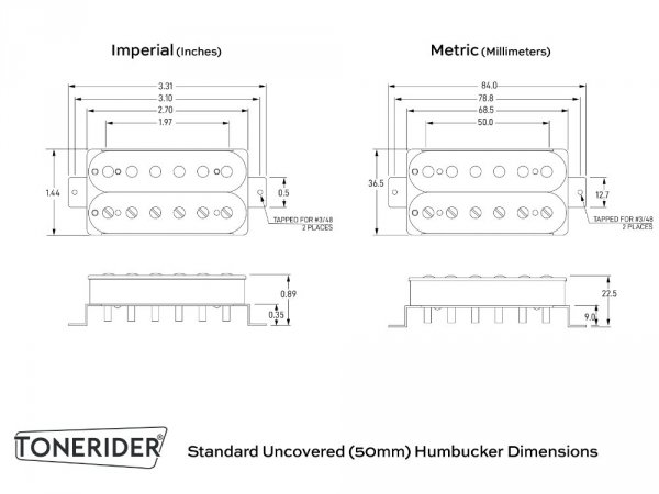 TONERIDER Alnico 4 Classics (ZB, bridge)