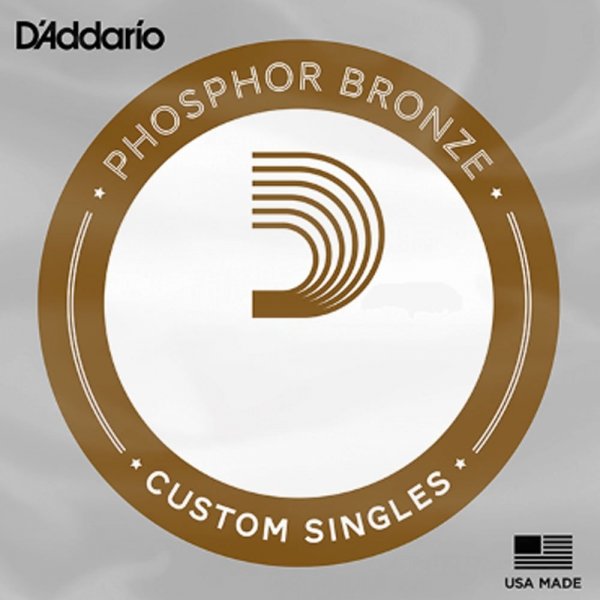 Pojedyncza struna D'ADDARIO Phosphor Bronze 020w