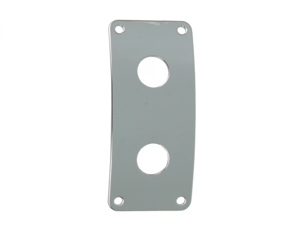 Płytka na 2 gniazda jack VPARTS JP-17 (CR)