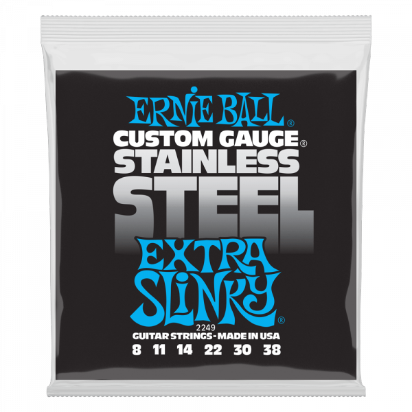 Struny ERNIE BALL 2249 Stainless Steel (8-38)