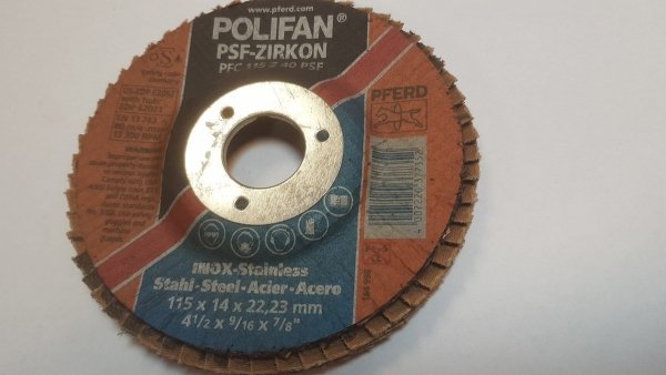 Ściernica listkowa PFC 115 Z40 PSF-ZIRKON