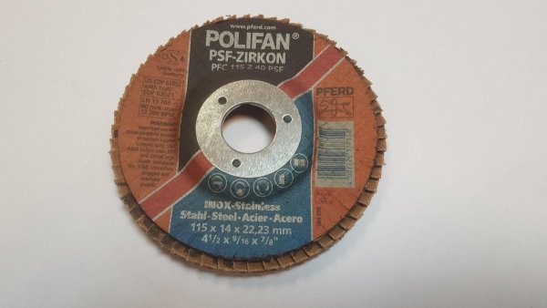 Ściernica listkowa PFC 115 Z40 PSF-ZIRKON