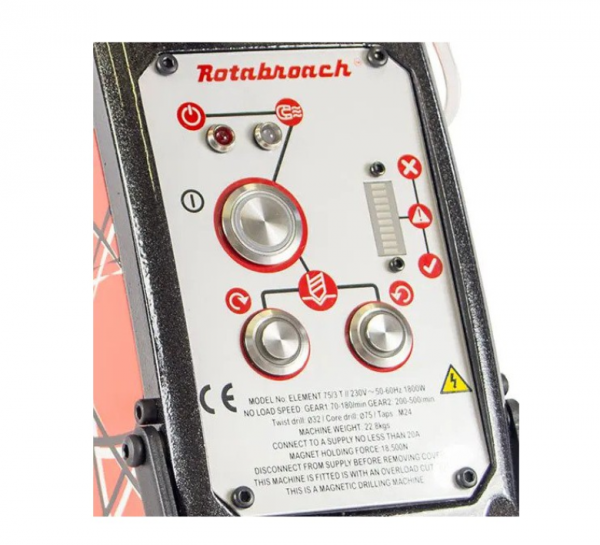 Wiertarka ze stopą magnetyczną Rotabroach ELEMENT 75