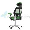 FOTEL ERGONOMICZNY CORPOCOMFORT BX-4144 ZIELONY
